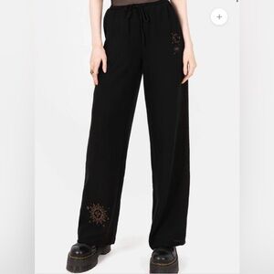 Disturbia Cosmos Embroidered Pants